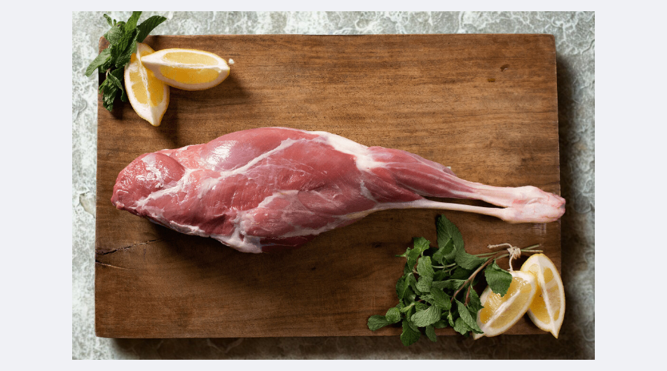 Mutton Leg Raan Pieces